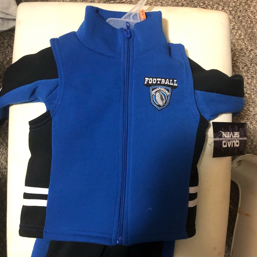 18M Boys Football Clothing Set